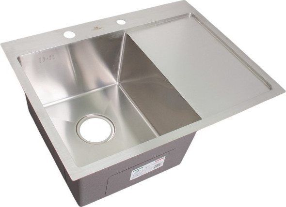 Изображение товара Мойка кухонная Wisent WS-36550-L/GER013 (с сифоном, дозатором и коландером)