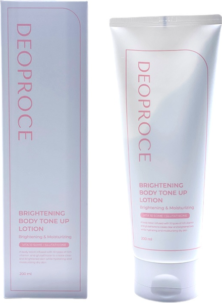 Изображение товара Лосьон для тела Deoproce Brightening Body Tone Up (200мл)