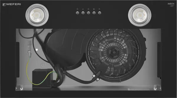 Изображение товара Вытяжка скрытая MEFERI INBOX52BK Light