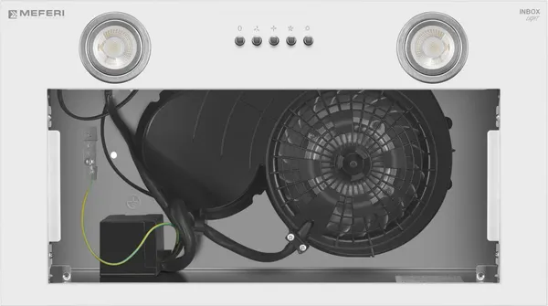 Изображение товара Вытяжка скрытая MEFERI INBOX52WH Light