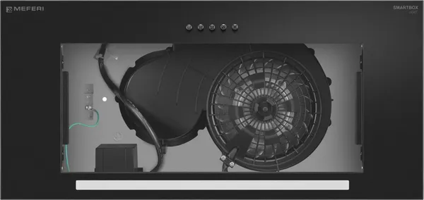 Изображение товара Вытяжка скрытая MEFERI SMARTBOX60BK Light