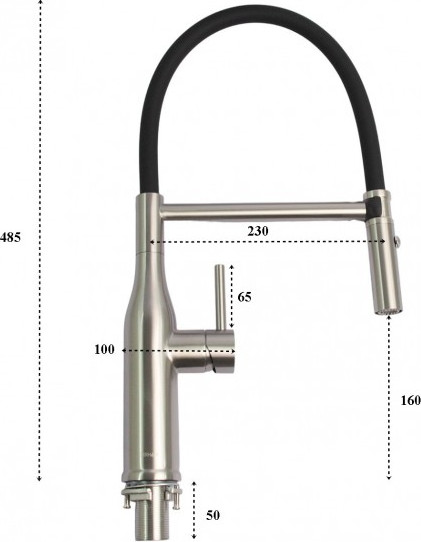 Изображение товара Смеситель Gerhans K14293A-2 (сатин)