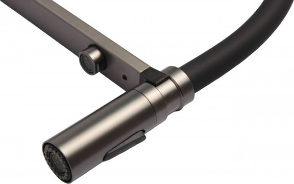 Изображение товара Смеситель Gerhans K14390D-2 (оружейная сталь)