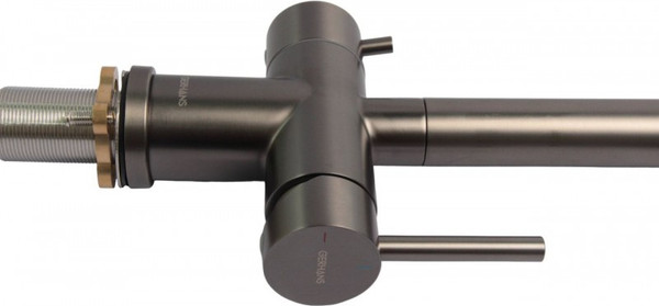 Изображение товара Смеситель Gerhans K14390D-2 (оружейная сталь)