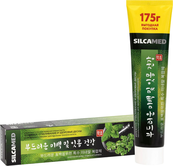 Изображение товара Зубная паста Silca Med Бережное отбеливание и здоровые десны (175г)
