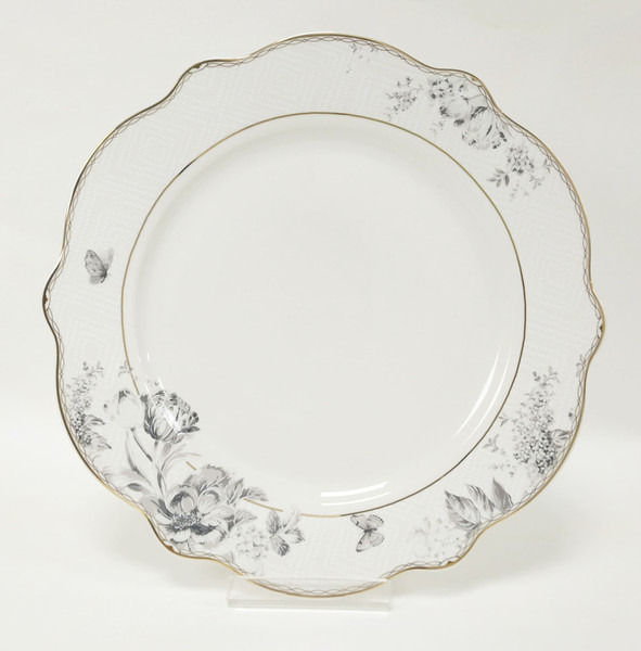 Изображение товара Набор столовой посуды Arya Nastolgia / 8680943246424 (белый/серый)