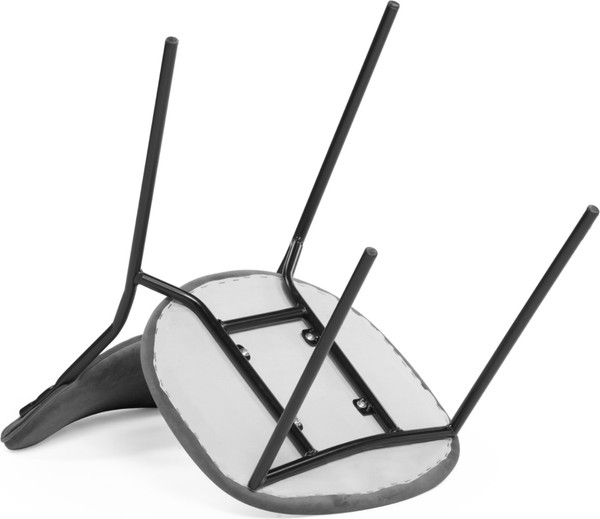 Изображение товара Стул Woodville Корсе / 494365 (пыльно-голубой/черный глянец)