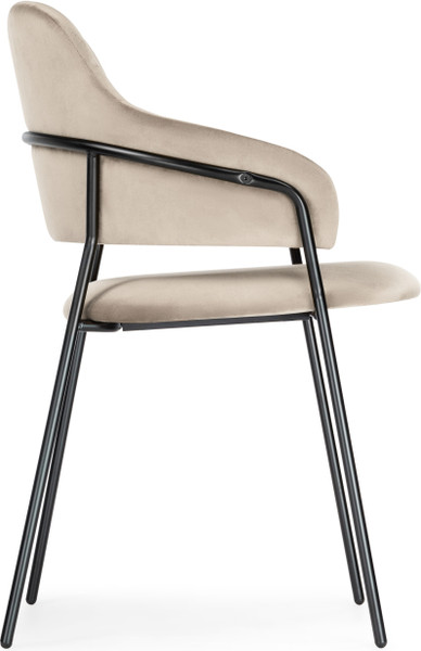 Изображение товара Стул Woodville Инклес (дымчатый/черный глянец)