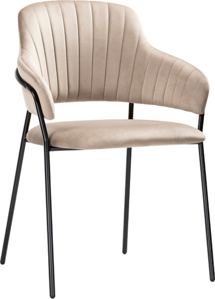 Изображение товара Стул Woodville Инклес (дымчатый/черный глянец)