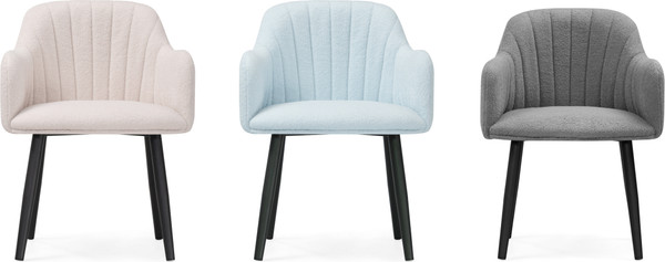 Изображение товара Стул Woodville Халли (Lamb 17/черный)