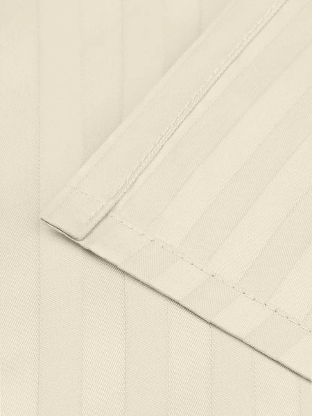 Изображение товара Комплект постельного белья Arya Vip Страйп Сатин сем (кремовый)