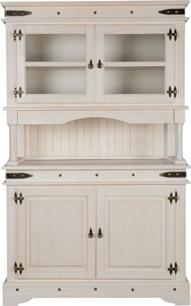 Изображение товара Шкаф с витриной ФанДОК Викинг 01 Ф-181.09 (белый воск)