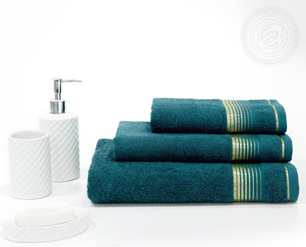 Изображение товара Полотенце АртПостель Гармония Арт Дизайн 40x70 (изумруд)