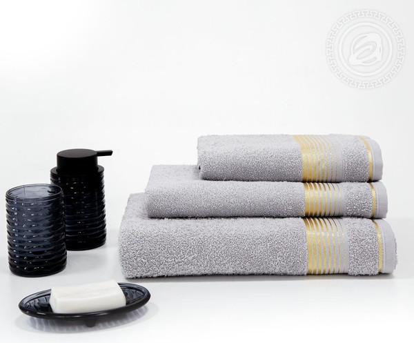 Изображение товара Полотенце АртПостель Гармония Арт Дизайн 40x70 (серый)