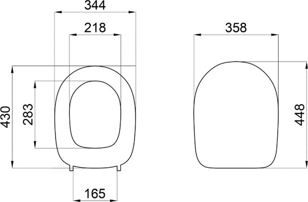 Изображение товара Сиденье для унитаза Saniteco SD 03u
