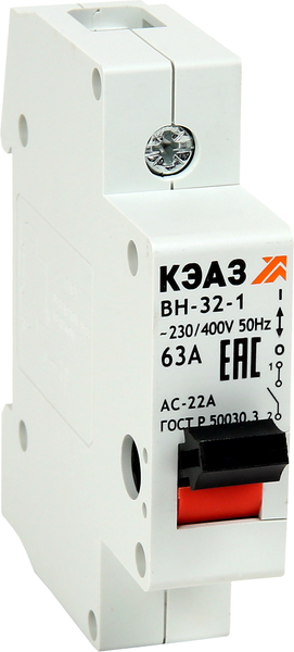 Изображение товара Выключатель нагрузки ЭКМ ВН-32-132-УХЛ3 / 330887