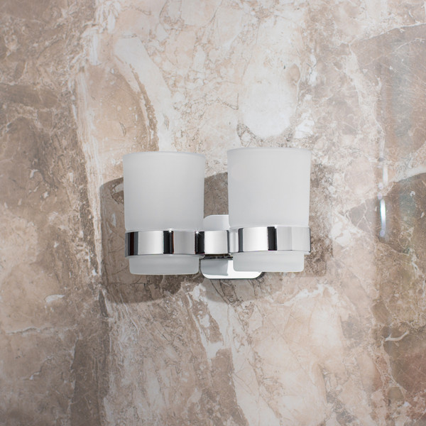 Изображение товара Набор стаканов для зубной щетки и пасты РМС A1160-2