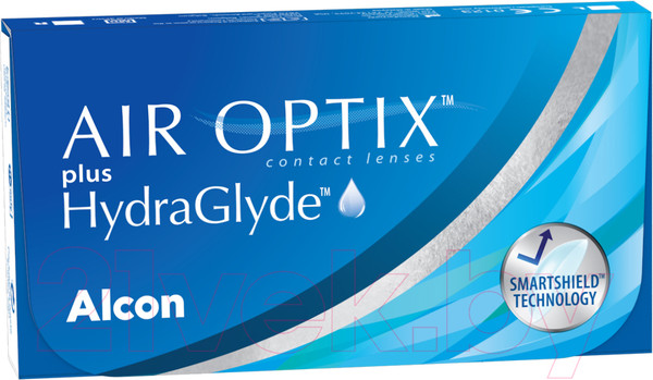Изображение товара Контактная линза Air Optix HydraGlyde Sph-3.50 R8.6 D14.2