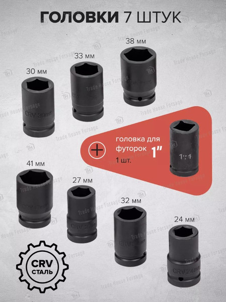 Изображение товара Ключ для колес Forsage F-34122136 (10918)