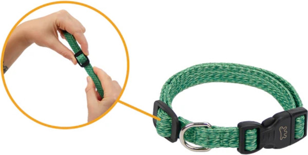 Изображение товара Ошейник Ferplast Greener C15/44 / 78140323 (зеленый)