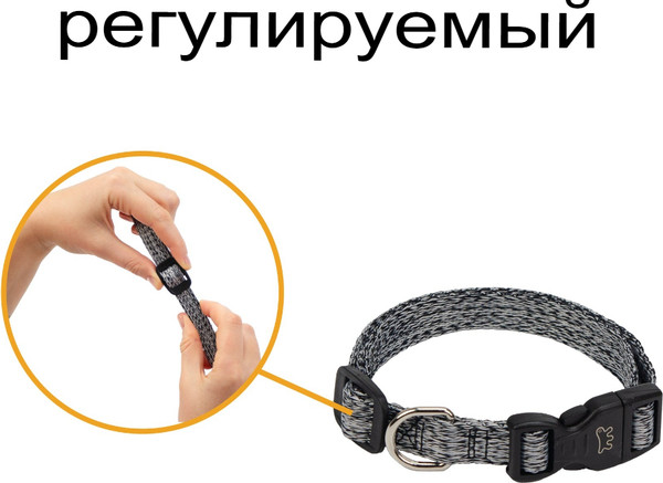 Изображение товара Ошейник Ferplast Greener C20/56 / 78140421 (серый)