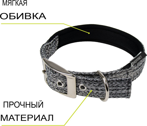 Изображение товара Ошейник Ferplast Greener Soft G15/35 / 78240221 (серый)