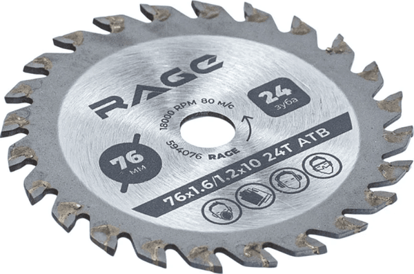 Изображение товара Пильный диск Vira Rage 76мм / 594076