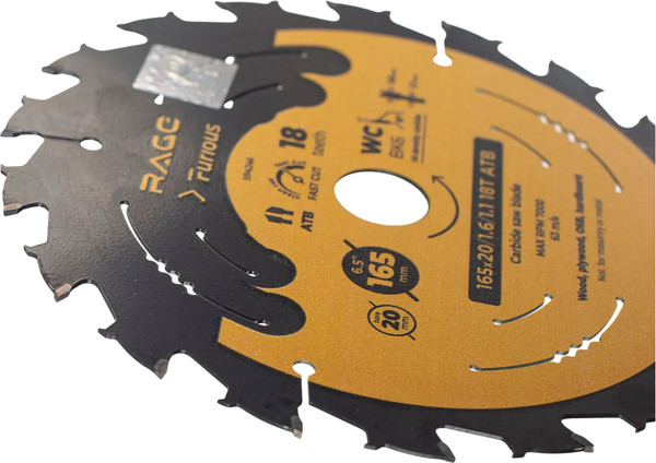 Изображение товара Пильный диск Vira Rage Furious Fast cut 165мм / 594246