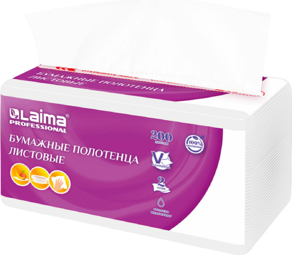 Изображение товара Бумажные полотенца Laima Professional / 115499
