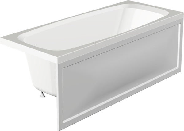 Изображение товара Экран для ванны Radomir Симпл 180x70 Под профиль 20x20мм 7-21-0-0-1-270 (фронтальный, с креплением)