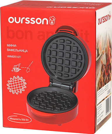 Изображение товара Вафельница Oursson WM0510T/RD