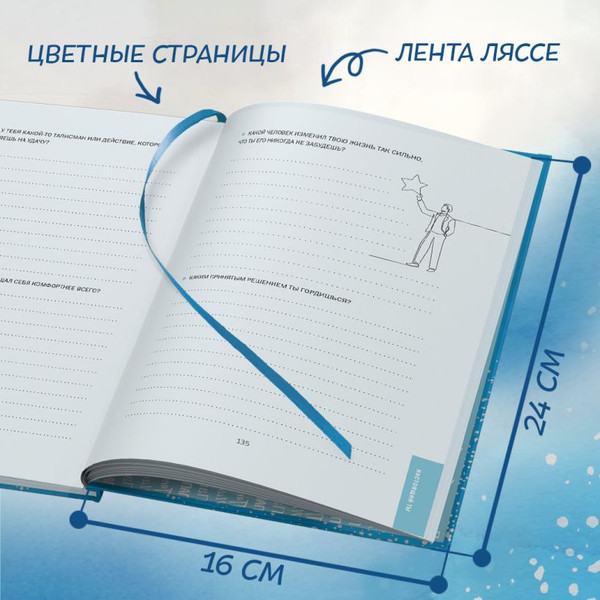 Изображение товара Творческий блокнот Эксмо Папа, я тебя люблю! Моя книга о тебе