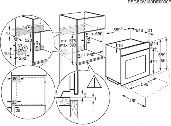 Изображение товара Электрический духовой шкаф Electrolux EOE8P39WX