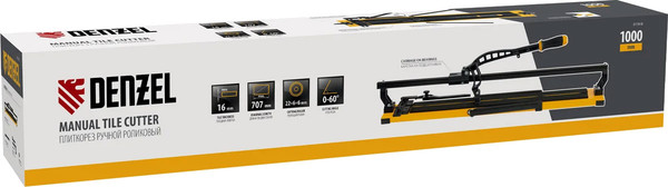 Изображение товара Плиткорез ручной Denzel Рельсовый 877018