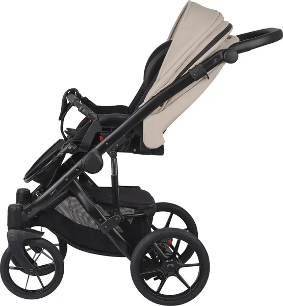 Изображение товара Детская универсальная коляска Bexa Ideal Eco 2в1 (IE 03, черный/темно-бежевая кожа)