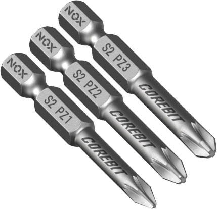 Изображение товара Набор бит Nox E6.3 Pz1.2.3-50 / 336007 (3шт)