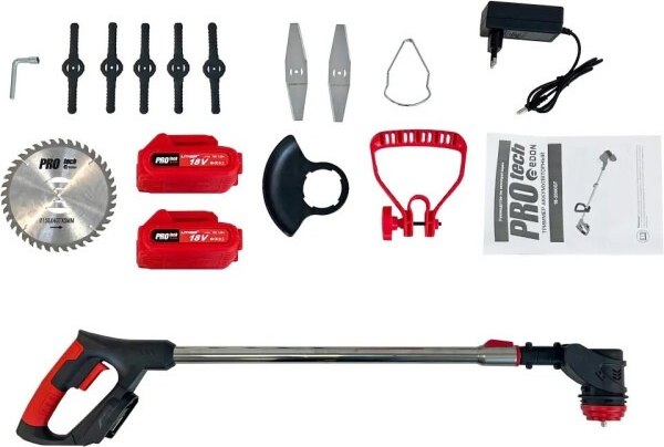 Изображение товара Триммер аккумуляторный Edon PROtech 18–2000GT / 21341
