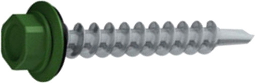 Изображение товара Набор саморезов OnlyPro 4.8х29 RAL 6002 №1 / PU0000527 (250шт)