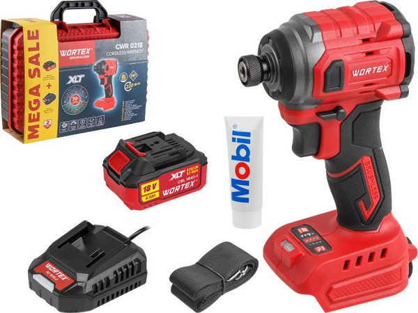 Изображение товара Аккумуляторный гайковерт Wortex CWR 0218 (1329730)