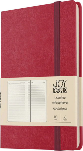 Изображение товара Ежедневник Listoff Joy Book / ЕКДБ62513604 (136л, пряное вино)