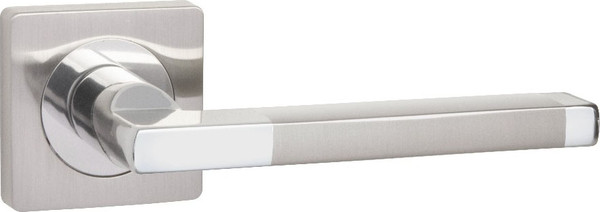 Изображение товара Ручка дверная Ajax furniture Polo K.JK51 SN/CP-3 (матовый никель/хром)