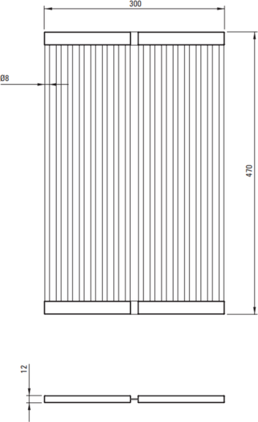 Изображение товара Сушилка для раковины Deante Steel ZZH 02NM