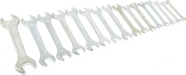 Изображение товара Набор ключей СИТОМО С открытым зевом двусторонних КГ-16 D (исп.1, ПВХ)