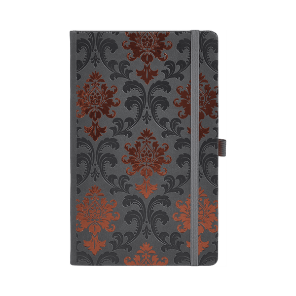 Изображение товара Записная книжка CASTELLI Copper Baroqe / 0QO4LC-007 (96л, серый/медный)