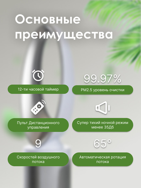 Изображение товара Очиститель воздуха IClima LUX-550FP