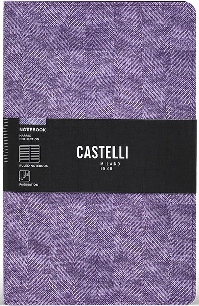 Изображение товара Блокнот CASTELLI Harris Royal Purple / 0QO4LI-U47 (96л, фиолетовый)