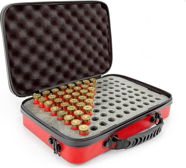 Изображение товара Коробка для патронов Garry Zonter 12 калибр 35.5x23.5x8  (красный)