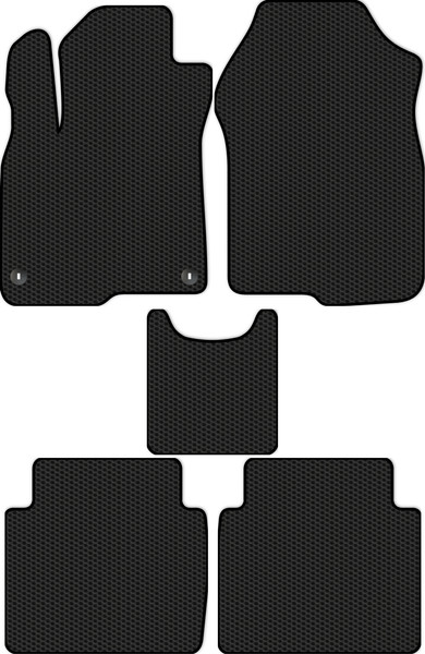 Изображение товара Комплект ковриков для авто Alicosta 0426_1 для Honda CR-V V SUV/RW 2016-2022 (EVA соты, черный)