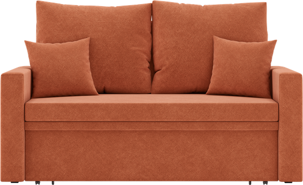 Изображение товара Диван Mio Tesoro Тунне SB2 (Ripple 430 Terracotta)