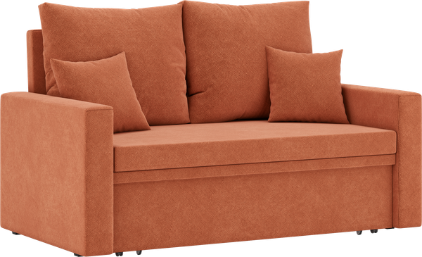 Изображение товара Диван Mio Tesoro Тунне SB2 (Ripple 430 Terracotta)